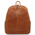 Canberra - 2 Compartments leather backpack